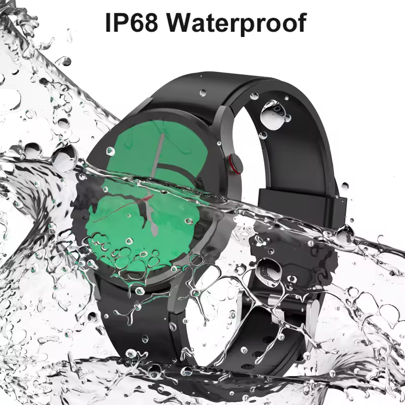 Factory new high-quality men's and women's sports smart watch IP68 waterproof multi-functional luxury pink smart watch